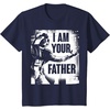 image:imageStar Wars Darth Vader Your Father Dad Spray Paint TShirt TShirtNavy Blue