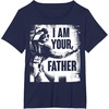 image:imageStar Wars Darth Vader Your Father Dad Spray Paint TShirt TShirtNavy Blue