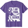 image:imageStar Wars Darth Vader Your Father Dad Spray Paint TShirt TShirtPurple Heather