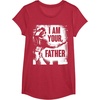 image:imageStar Wars Darth Vader Your Father Dad Spray Paint TShirt TShirtRed Heather