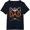 image:imageStar Wars Dog Dad Pet Parent Lightsabers TShirtBlack