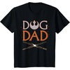 image:imageStar Wars Dog Dad Pet Parent Lightsabers TShirtBlack