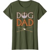image:imageStar Wars Dog Dad Pet Parent Lightsabers TShirtOlive Green