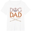 image:imageStar Wars Dog Dad Pet Parent Lightsabers TShirtWhite