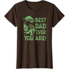image:imageStar Wars Fathers Day Best Dad You Are Yoda Distressed Art TShirtBrown