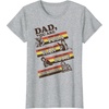 image:imageStar Wars Fathers Day Dad You Are Retro Line Portraits TShirtHeather Grey