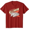 image:imageStar Wars Fathers Day Dad Youre One In A Millennium Logo TShirtCranberry Red