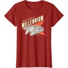 image:imageStar Wars Fathers Day Dad Youre One In A Millennium Logo TShirtCranberry Red