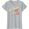 image:imageStar Wars Fathers Day Dad Youre One In A Millennium Logo TShirtHeather Grey