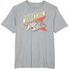 image:imageStar Wars Fathers Day Dad Youre One In A Millennium Logo TShirtHeather Grey