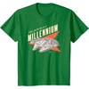 image:imageStar Wars Fathers Day Dad Youre One In A Millennium Logo TShirtKelly Green