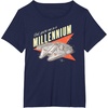 image:imageStar Wars Fathers Day Dad Youre One In A Millennium Logo TShirtNavy Blue