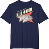 image:imageStar Wars Fathers Day Dad Youre One In A Millennium Logo TShirtNavy Blue