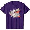 image:imageStar Wars Fathers Day Dad Youre One In A Millennium Logo TShirtPurple