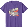 image:imageStar Wars Fathers Day Dad Youre One In A Millennium Logo TShirtPurple Heather