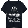 image:imageStar Wars Fathers Day Darth Vader 1 Dad Faded Vintage TShirtBlack