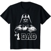 image:imageStar Wars Fathers Day Darth Vader 1 Dad Faded Vintage TShirtBlack