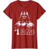 image:imageStar Wars Fathers Day Darth Vader 1 Dad Faded Vintage TShirtCranberry Red