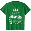 image:imageStar Wars Fathers Day Darth Vader 1 Dad Faded Vintage TShirtKelly Green