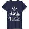 image:imageStar Wars Fathers Day Darth Vader 1 Dad Faded Vintage TShirtNavy Blue