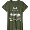 image:imageStar Wars Fathers Day Darth Vader 1 Dad Faded Vintage TShirtOlive Green