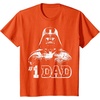 image:imageStar Wars Fathers Day Darth Vader 1 Dad Faded Vintage TShirtOrange