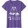 image:imageStar Wars Fathers Day Darth Vader 1 Dad Faded Vintage TShirtPurple Heather
