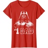 image:imageStar Wars Fathers Day Darth Vader 1 Dad Faded Vintage TShirtRed