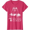 image:imageStar Wars Fathers Day Darth Vader 1 Dad Faded Vintage TShirtRed Heather