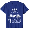 image:imageStar Wars Fathers Day Darth Vader 1 Dad Faded Vintage TShirtRoyal Blue