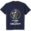 image:imageStar Wars Fathers Day Darth Vader 1 Dad In The Galaxy TShirtNavy Blue