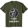 image:imageStar Wars Fathers Day Darth Vader 1 Dad In The Galaxy TShirtOlive Green