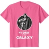 image:imageStar Wars Fathers Day Darth Vader 1 Dad In The Galaxy TShirtPink Heather