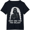 image:imageStar Wars Fathers Day Darth Vader Best Dad Ever Retro TShirtBlack