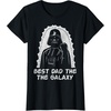 image:imageStar Wars Fathers Day Darth Vader Best Dad Ever Retro TShirtBlack
