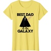 image:imageStar Wars Fathers Day Darth Vader Best Dad In The Galaxy TShirtLemon Yellow