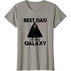 image:imageStar Wars Fathers Day Darth Vader Best Dad In The Galaxy TShirtSlate Grey