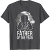 image:imageStar Wars Fathers Day Darth Vader Father Of The Year TShirtDark Heather Grey