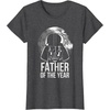 image:imageStar Wars Fathers Day Darth Vader Father Of The Year TShirtDark Heather Grey