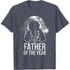 image:imageStar Wars Fathers Day Darth Vader Father Of The Year TShirtHeather Blue