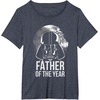 image:imageStar Wars Fathers Day Darth Vader Father Of The Year TShirtHeather Blue