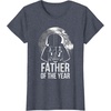 image:imageStar Wars Fathers Day Darth Vader Father Of The Year TShirtHeather Blue