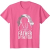 image:imageStar Wars Fathers Day Darth Vader Father Of The Year TShirtPink Heather
