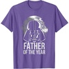 image:imageStar Wars Fathers Day Darth Vader Father Of The Year TShirtPurple Heather