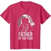 image:imageStar Wars Fathers Day Darth Vader Father Of The Year TShirtRed Heather