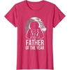 image:imageStar Wars Fathers Day Darth Vader Father Of The Year TShirtRed Heather