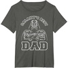 image:imageStar Wars Fathers Day Galaxys Best Dad Darth Vader TShirtAsphalt Grey