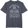 image:imageStar Wars Fathers Day Galaxys Best Dad Darth Vader TShirtHeather Blue