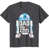 image:imageStar Wars Fathers Day R2D2 Dad You R2 Cool Big Chest Logo TShirtDark Heather Grey