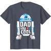image:imageStar Wars Fathers Day R2D2 Dad You R2 Cool Big Chest Logo TShirtHeather Blue